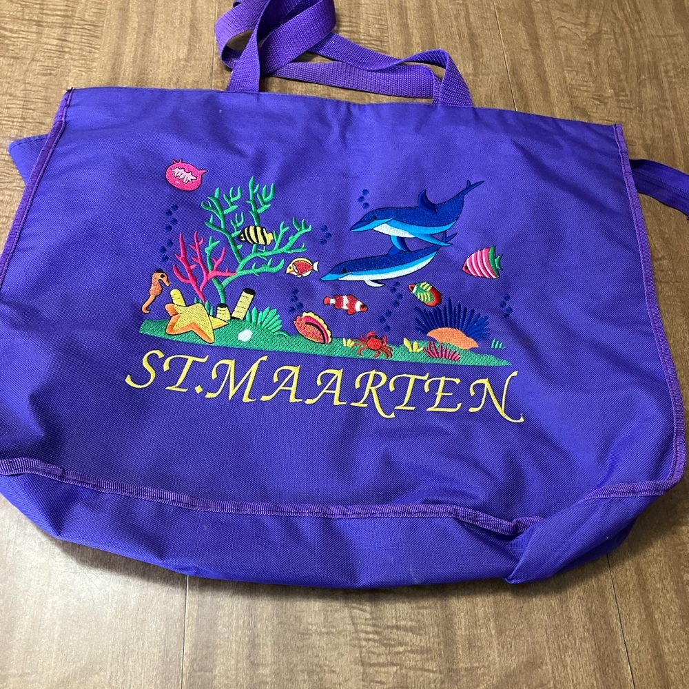 Purple Tote Bag